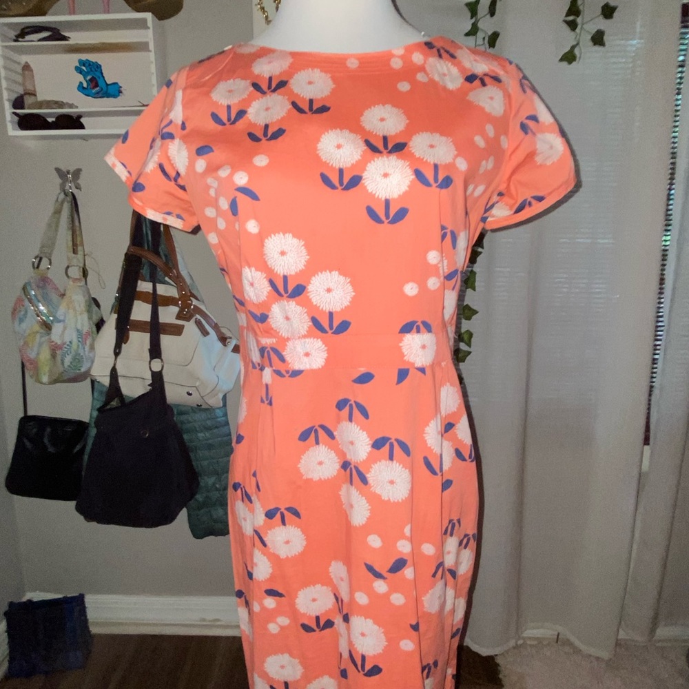 “White Stuff” boutique shin-length dress